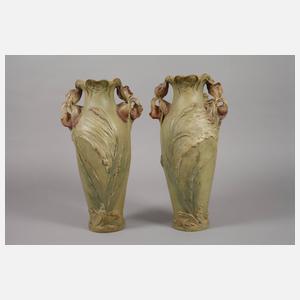 Vasenpaar mit Nereiden