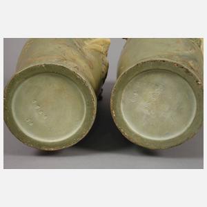 Vasenpaar mit Nereiden