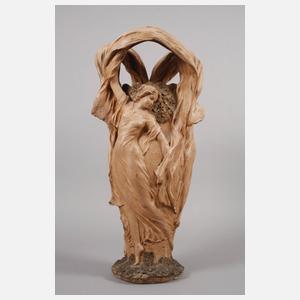 Firmin Bate große Vase Tanzreigen