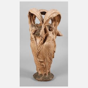 Firmin Bate große Vase Tanzreigen