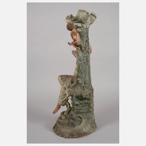 Figürliche Vase Sitzende Bernhard Bloch