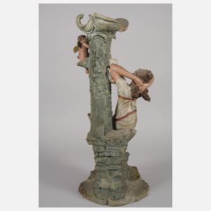 Figürliche Vase Sitzende Bernhard Bloch