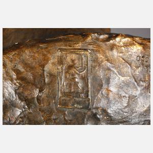 Goldscheider Wien große Vase Ikarus