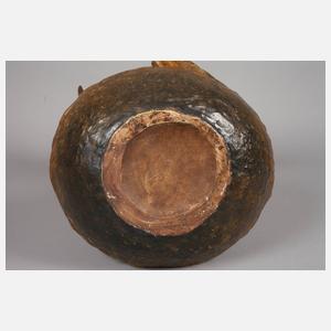 Goldscheider Wien große Vase Ikarus