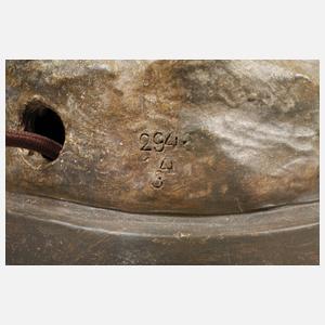 Goldscheider Wien figürliche Salonlampe