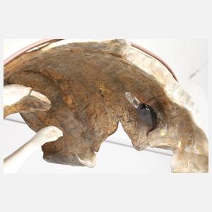 Goldscheider Wien figürliche Salonlampe