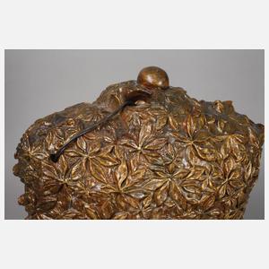 Große figürliche Salonlampe