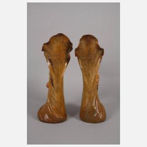 Vasenpaar mit Nereiden