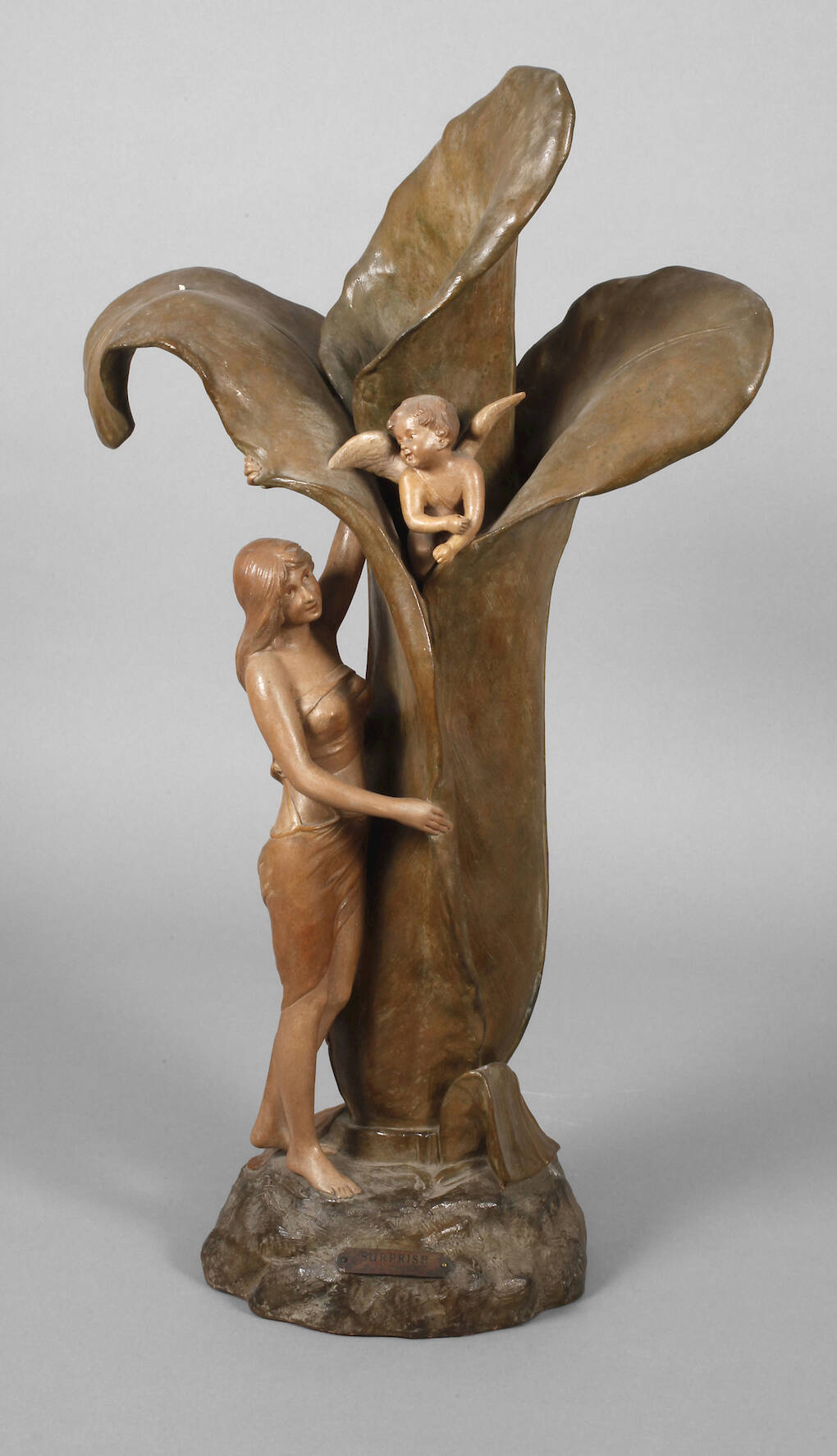 Große Figurenvase Surprise