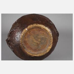 Goldscheider Wien große Vase Rosenputto