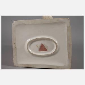 Royal Dux Böhmen Lautespielerin