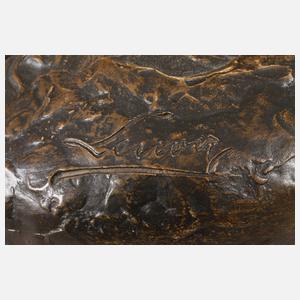 Vase mit trinkendem Mädchen an der Quelle