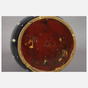 Karlsruhe Große Vase Schlickermalerei