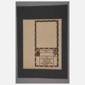 Musterkarte Wiener Werkstätte