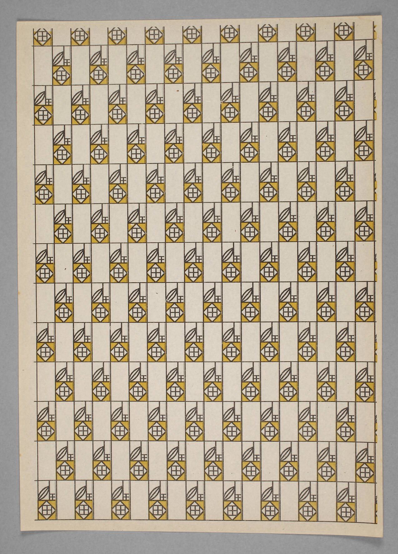 Einschlagpapier der Wiener Werkstätte