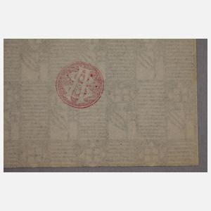 Einschlagpapier der Wiener Werkstätte