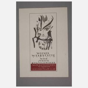 Handwerbezettel der Wiener Werkstätte