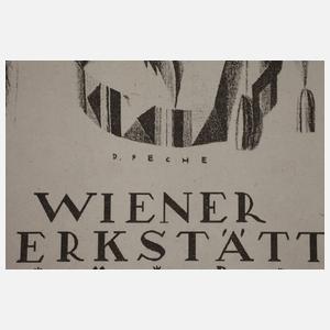 Handwerbezettel der Wiener Werkstätte