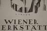 Handwerbezettel der Wiener Werkstätte