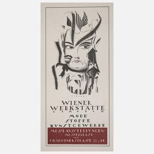 Handwerbezettel der Wiener Werkstätte