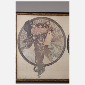 Alfons Mucha, Byzantinische Köpfe