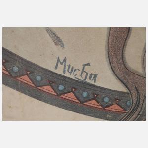 Alfons Mucha, Byzantinische Köpfe