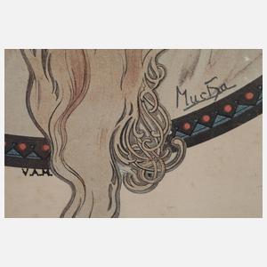 Alfons Mucha, Byzantinische Köpfe