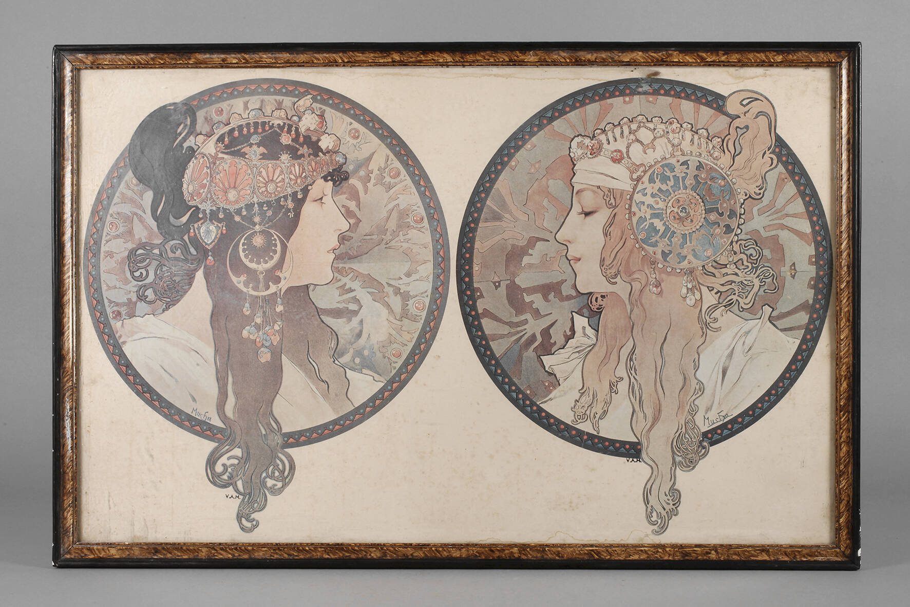 Alfons Mucha, Byzantinische Köpfe