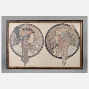 Alfons Mucha, Byzantinische Köpfe