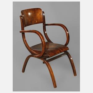 Armlehnstuhl Bugholz