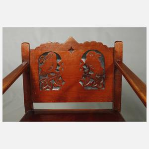 Paar Armlehnsessel Art déco