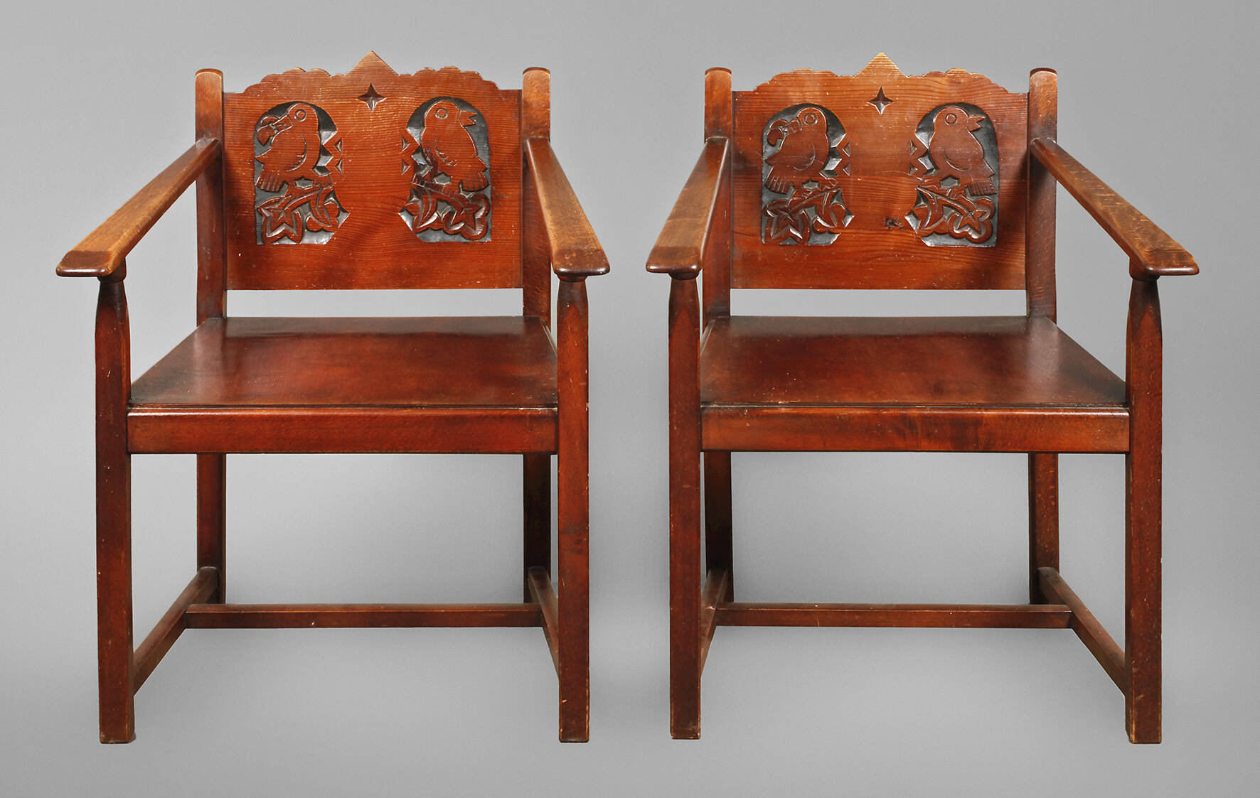 Paar Armlehnsessel Art déco