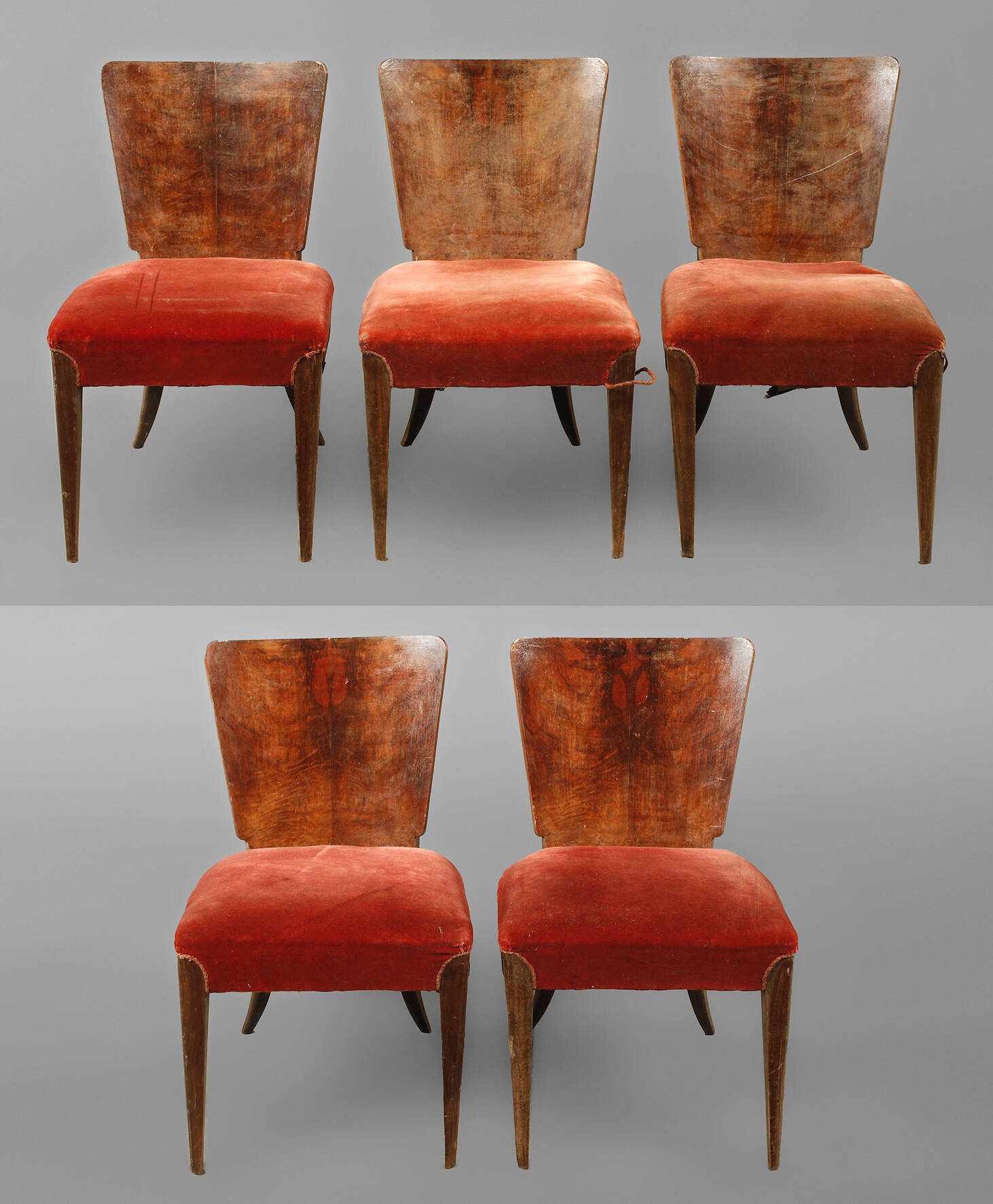 Fünf Stühle Jindrichh Halabala