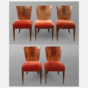 Fünf Stühle Jindrichh Halabala