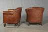 Paar Clubsessel Leder