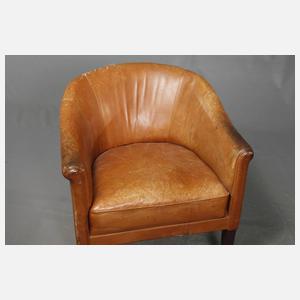Ledersessel Art déco