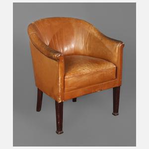 Ledersessel Art déco