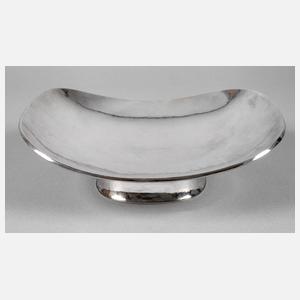 Silberschale Art déco
