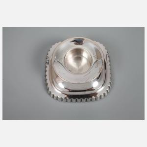 Kerzenleuchter Art déco Silber