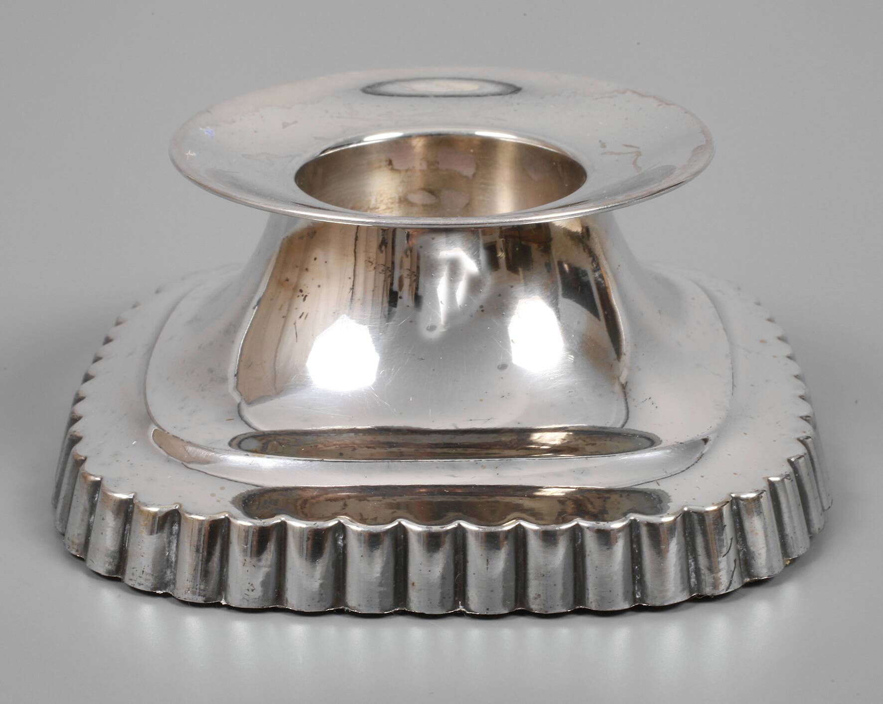 Kerzenleuchter Art déco Silber