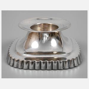 Kerzenleuchter Art déco Silber