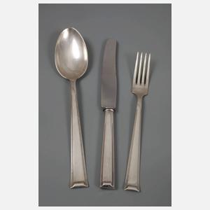 Silberbesteck Art déco