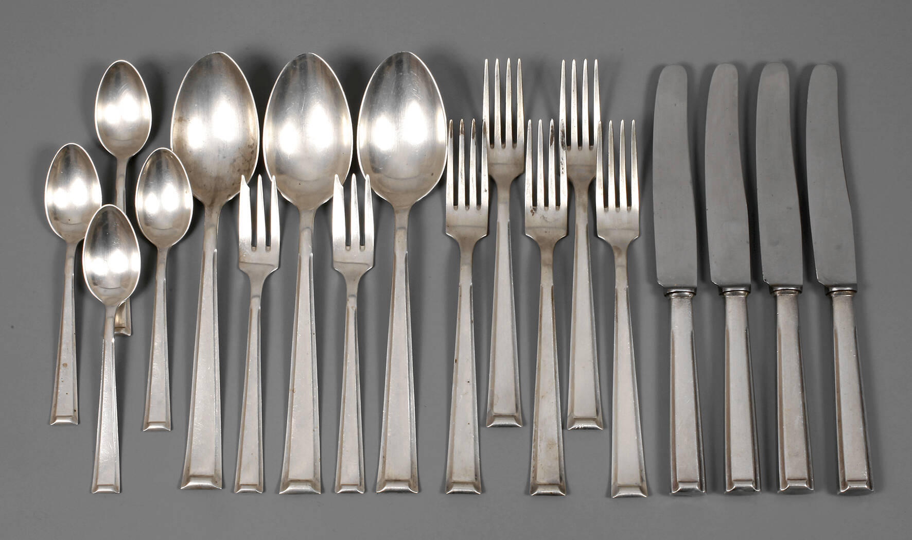 Silberbesteck Art déco