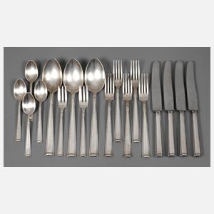 Silberbesteck Art déco