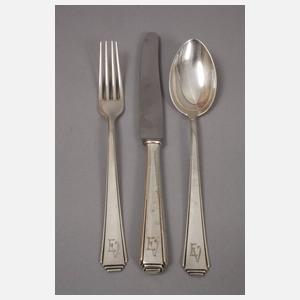 Silberbesteck Art déco