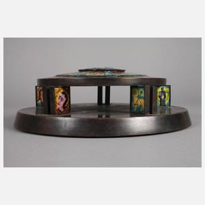 Curt Hasenohr-Hoelloff emailliertes Reliquiar