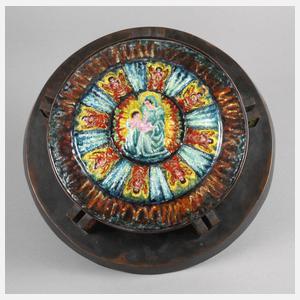 Curt Hasenohr-Hoelloff emailliertes Reliquiar