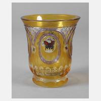 Becher mit Insektenmalerei111