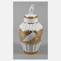 Hutschenreuther Deckelvase mit Vogelknauf111