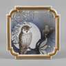 Rosenthal Wandplatte mit Eulenmotiv
